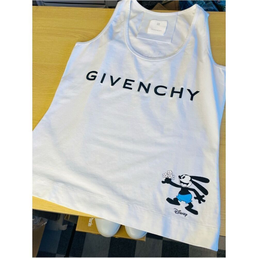 🛍️GIVENCHY X Disney Authentic Oswald Flowers Tank Top 100th Anniversary Edition